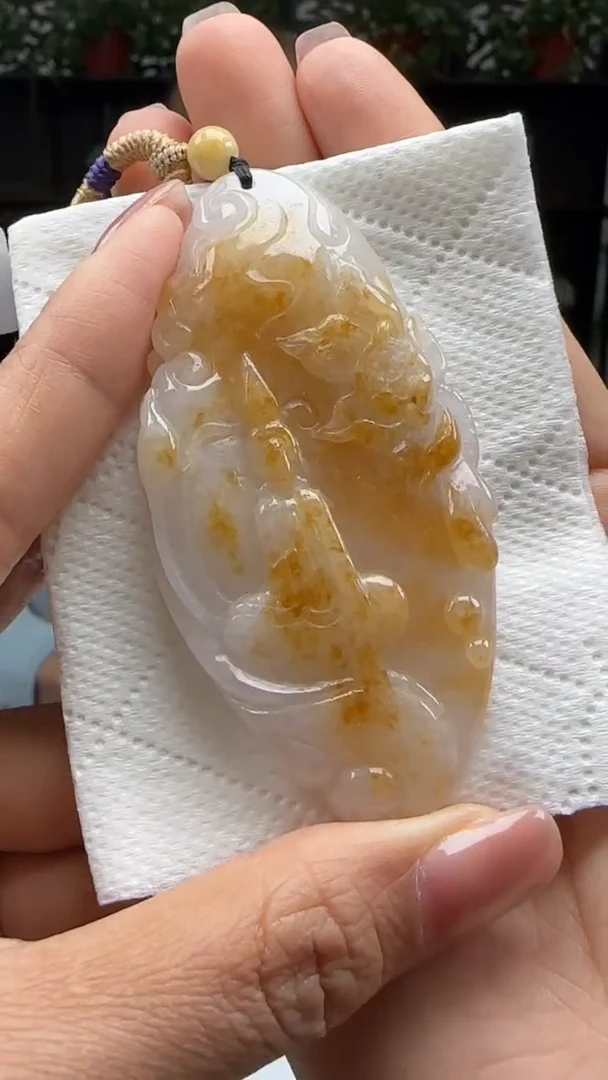 【闪购商品】翡翠颈饰未镶嵌天然翡翠A货吊坠