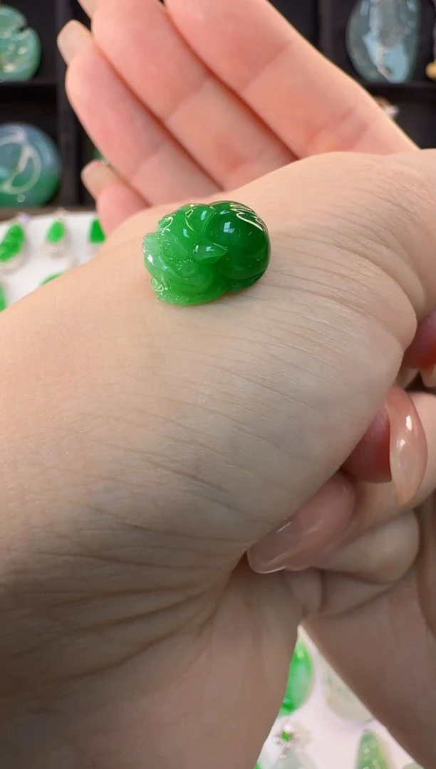 颈饰未镶嵌翡翠缅甸A货翡翠