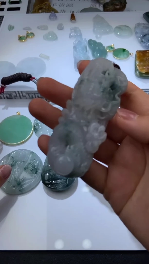 颈饰未镶嵌翡翠秋***g111
