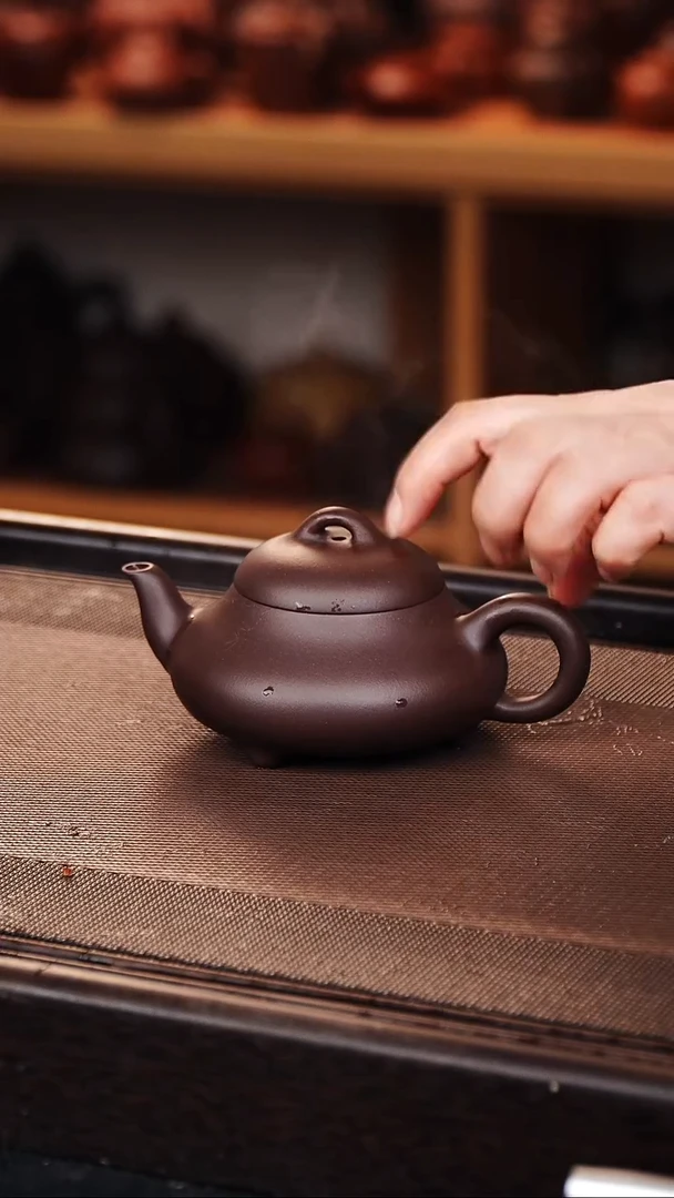 茶壶紫砂原矿紫砂壶