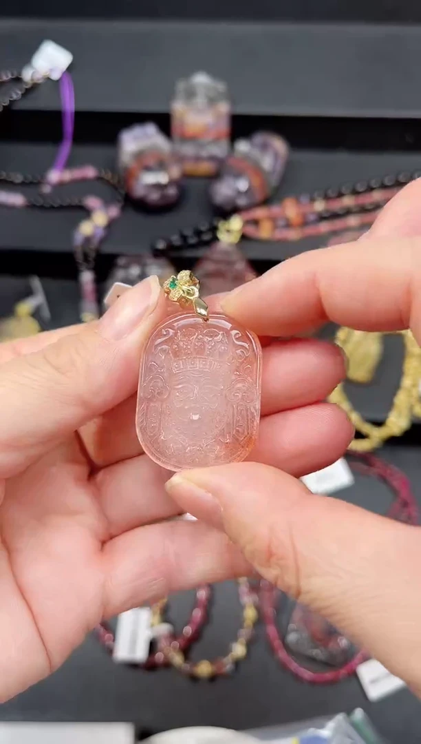 未镶嵌颈饰水晶【百晶灵儿】定制款