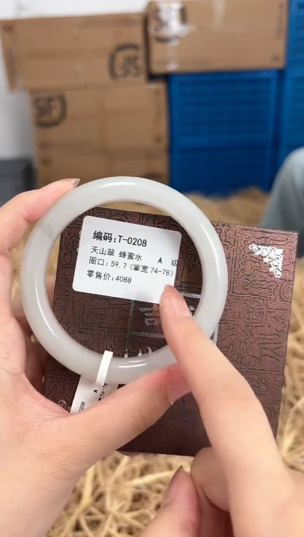 未镶嵌手镯石英质玉T-0208