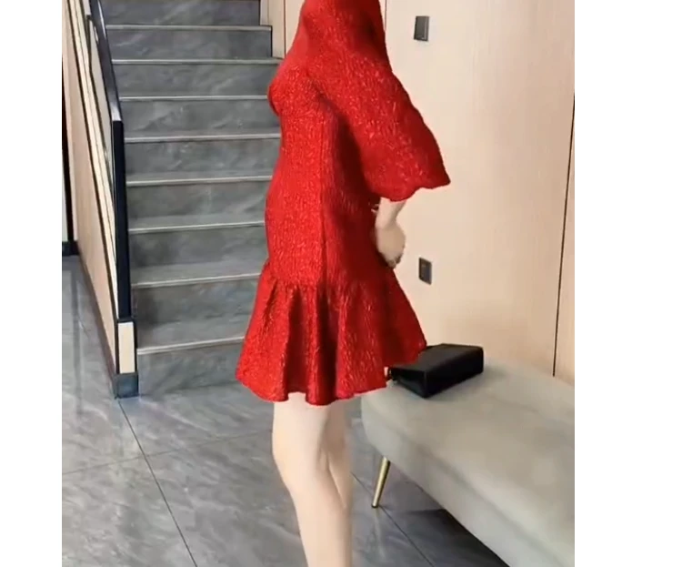 317S97804休闲潮流洋气百搭减龄优雅设计感衫新款舒适女士宽松