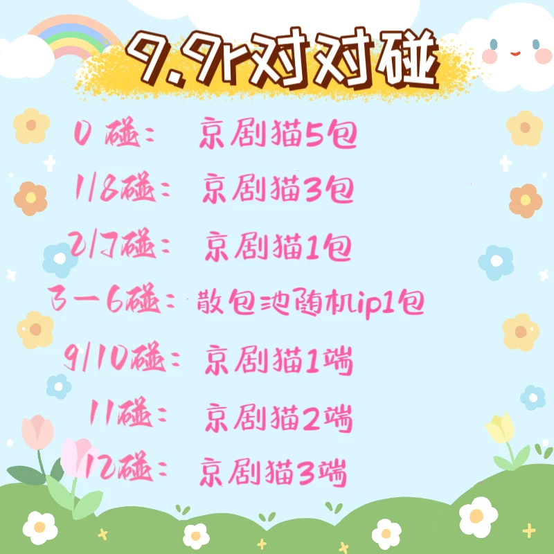 【9.9r对对碰】 正版授权京剧猫【猫之灵韵】新春限定吧唧卡牌盲盒