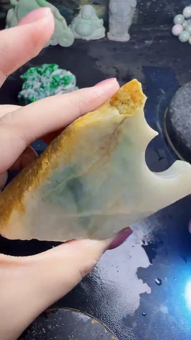 未镶嵌挂件翡翠壹天然翡翠037