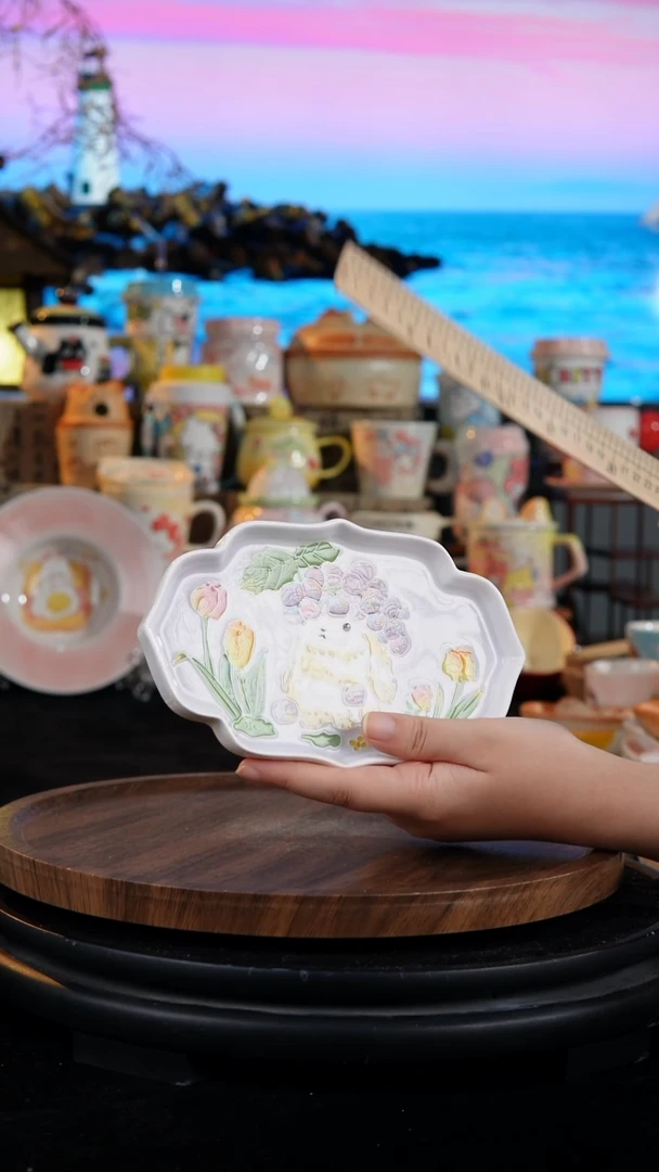 陶瓷便携款手工手绘景德镇陶瓷