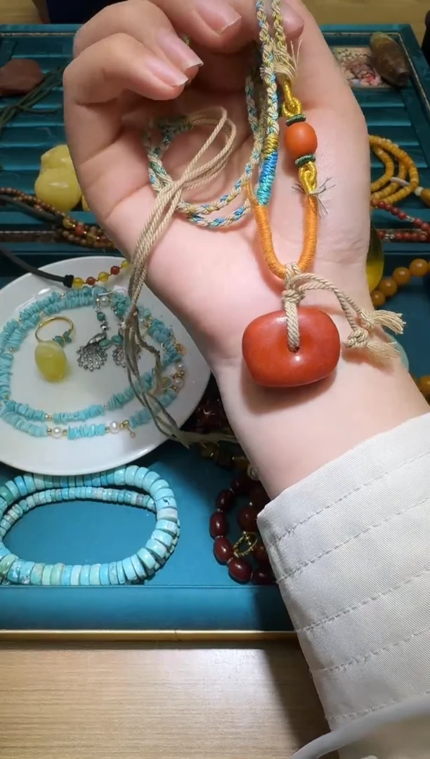 琥珀项链未镶嵌多样性发一件 690