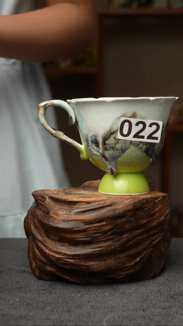 杯子022景德镇手创颜色釉杯（食品级）