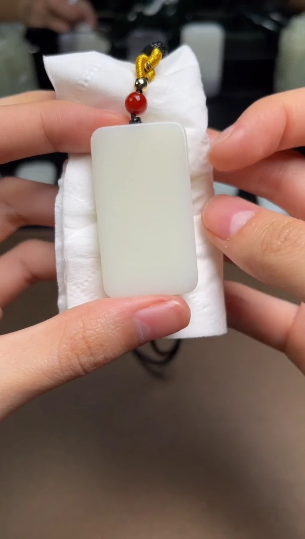 和田玉未镶嵌颈饰24