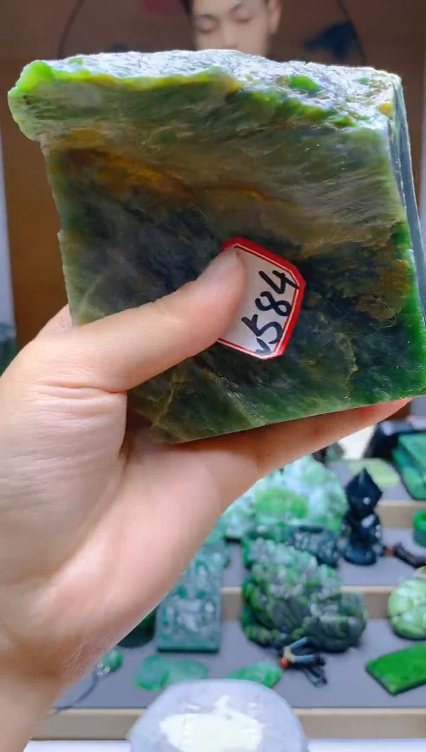 【闪购商品】和田玉（碧玉）珠宝半成品未镶嵌1