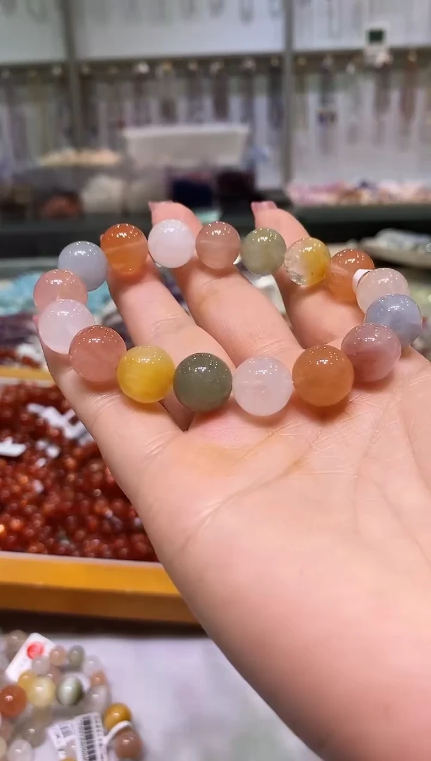 未镶嵌手链水晶多样性发其一