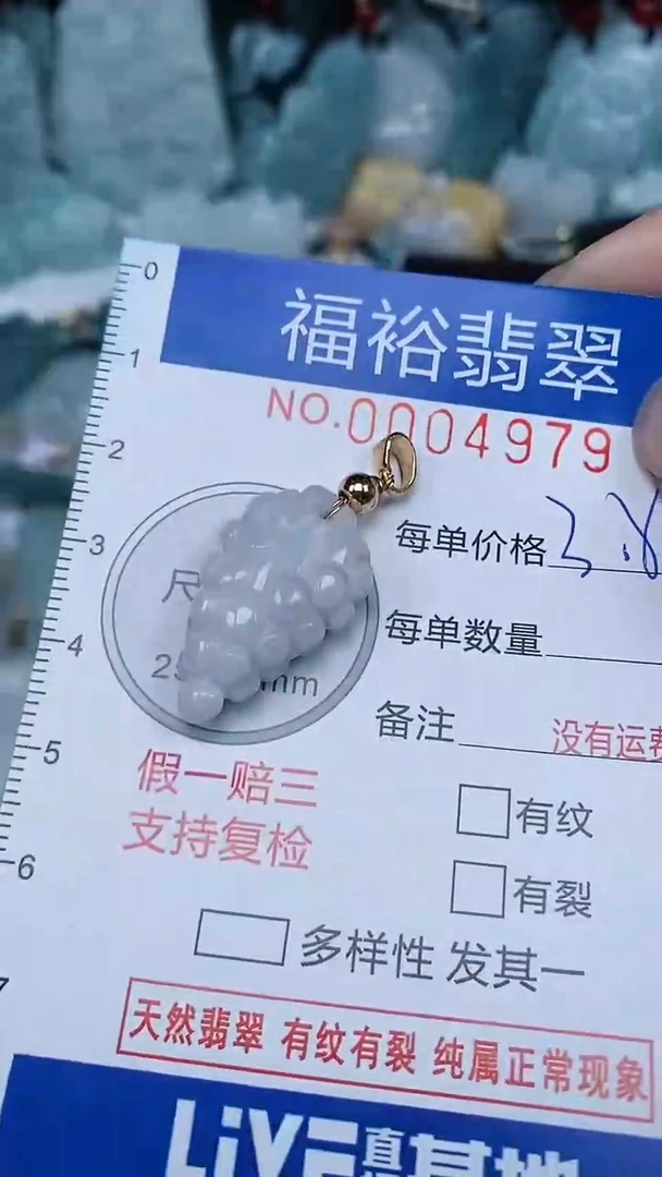 【闪购商品】翡翠颈饰未镶嵌...0004979