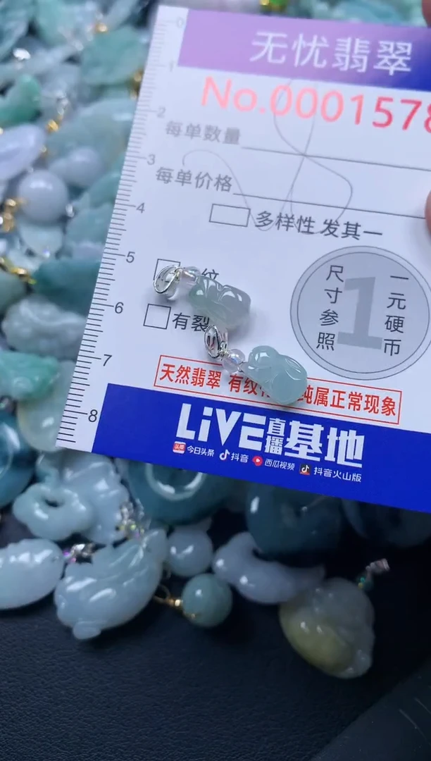 颈饰未镶嵌翡翠1578