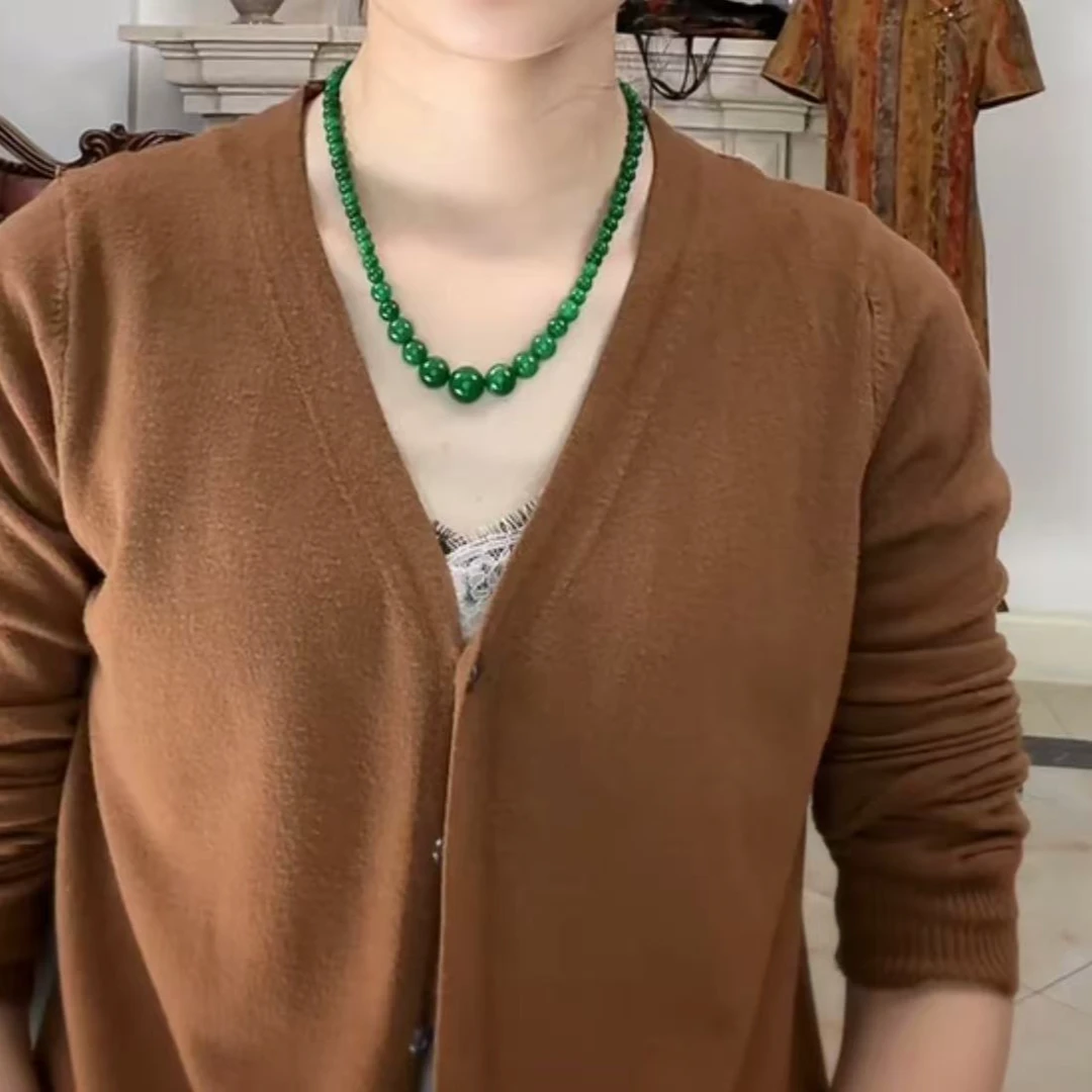 【塔珠甘青项链】日常百搭精致休闲上衣衬衫 68W
