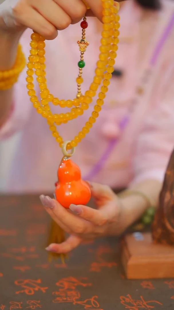 676非遗漆手艺工天然葫芦文玩福禄