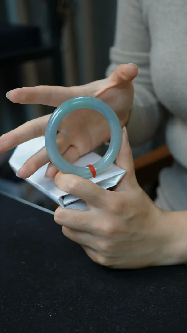 未镶嵌手镯翡翠12号-55.3圆条/MY/3