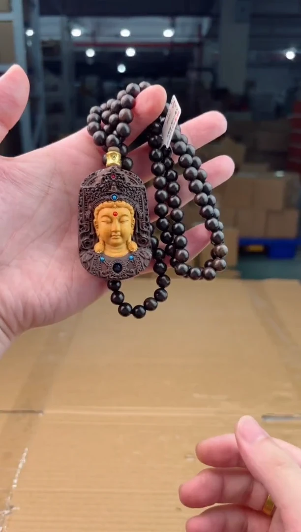 禧一文玩木作类材质手串无礼盒