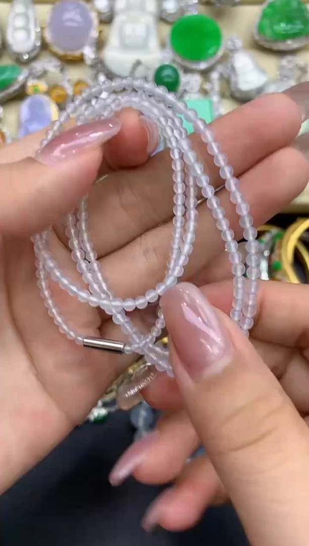 颈饰未镶嵌翡翠356-中国好珍宝