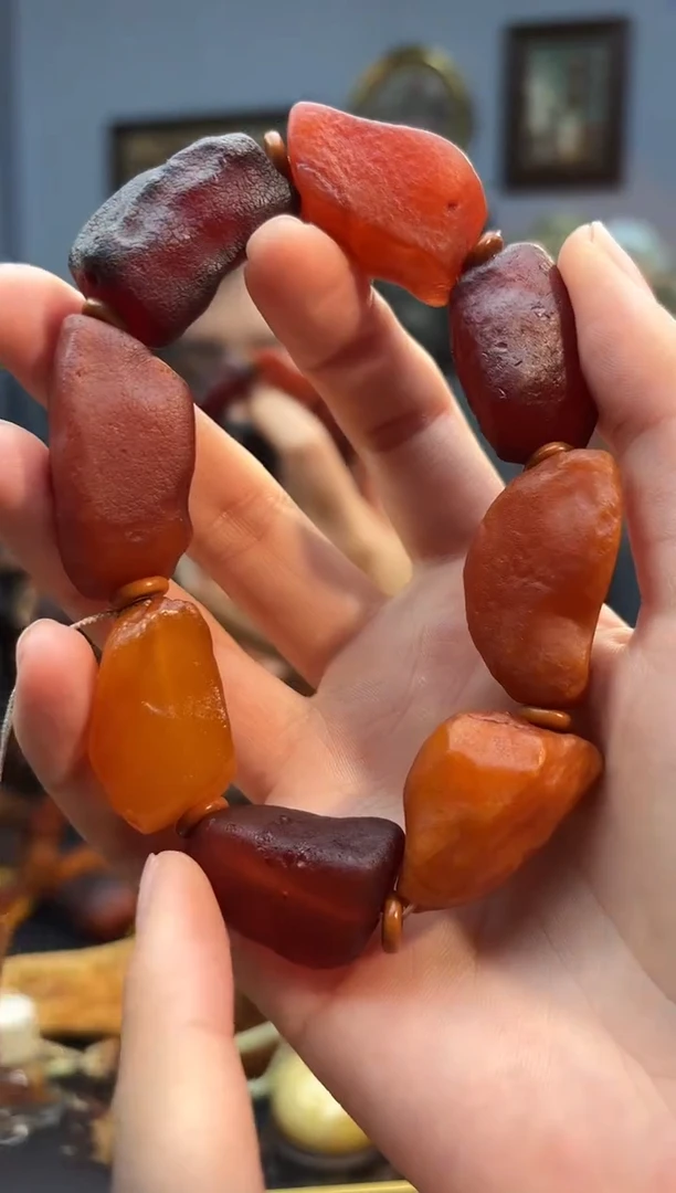 手串琥珀未镶嵌手串