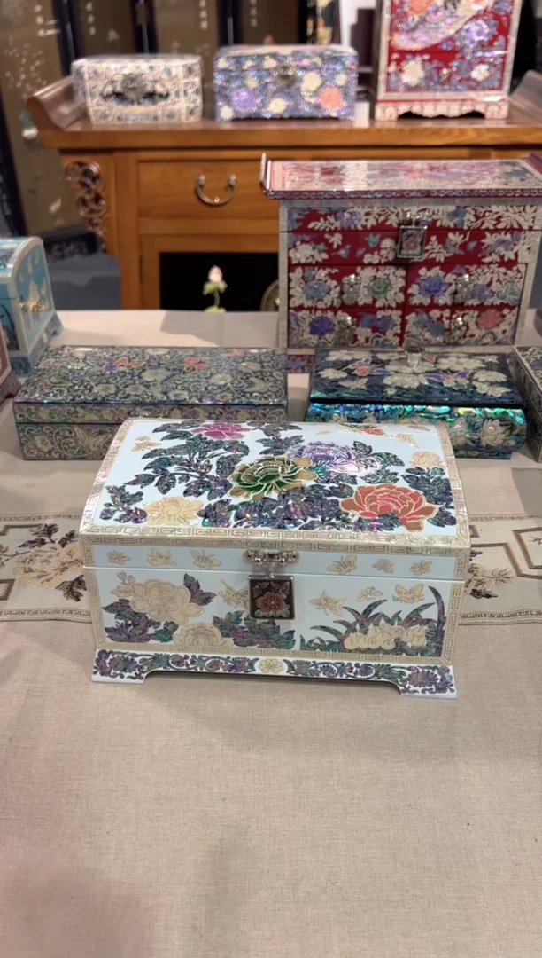 【闪购商品】按扣满贝弘贝雅螺钿漆器文化馆