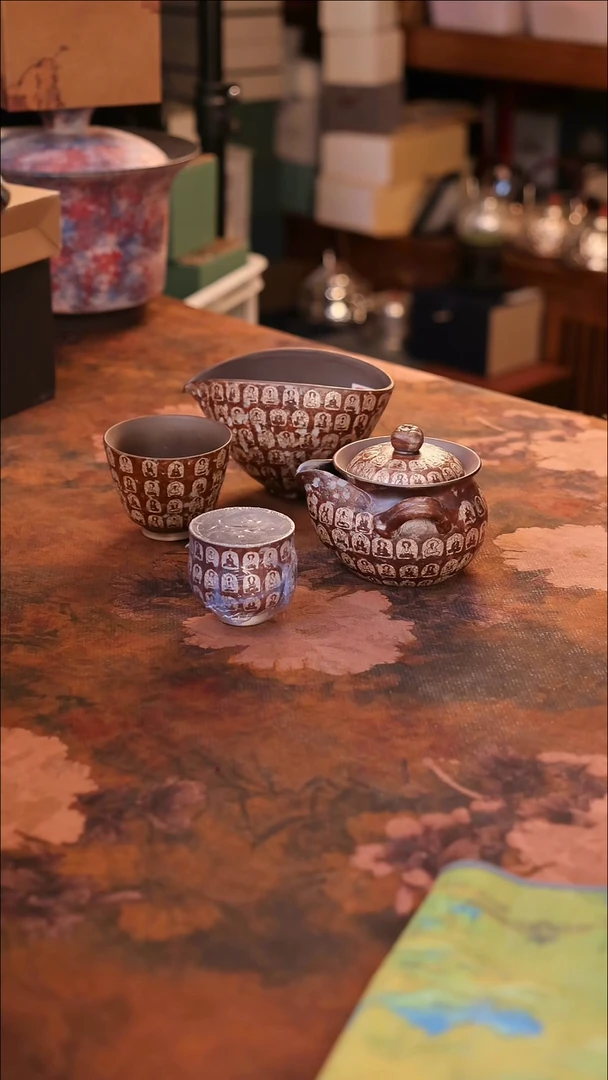 【闪购商品】陶瓷茶具(无礼盒无茶盘)@@A9844