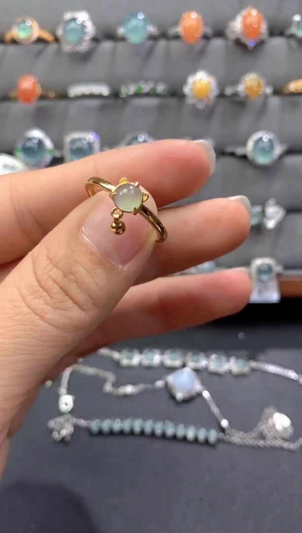 未镶嵌戒指翡翠天然A货翡翠