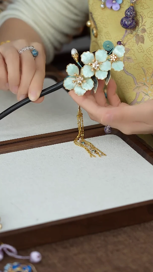 刺绣闪购纯手工非遗国风饰品