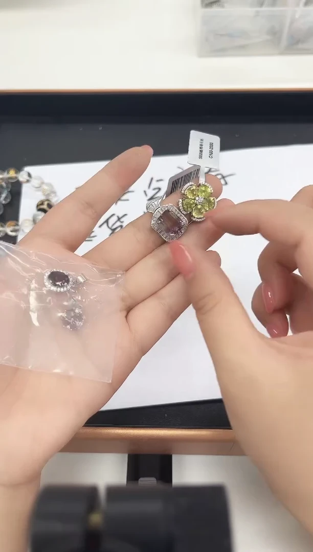 【闪购商品】水晶吊坠未镶嵌水晶吊坠 瑕疵
