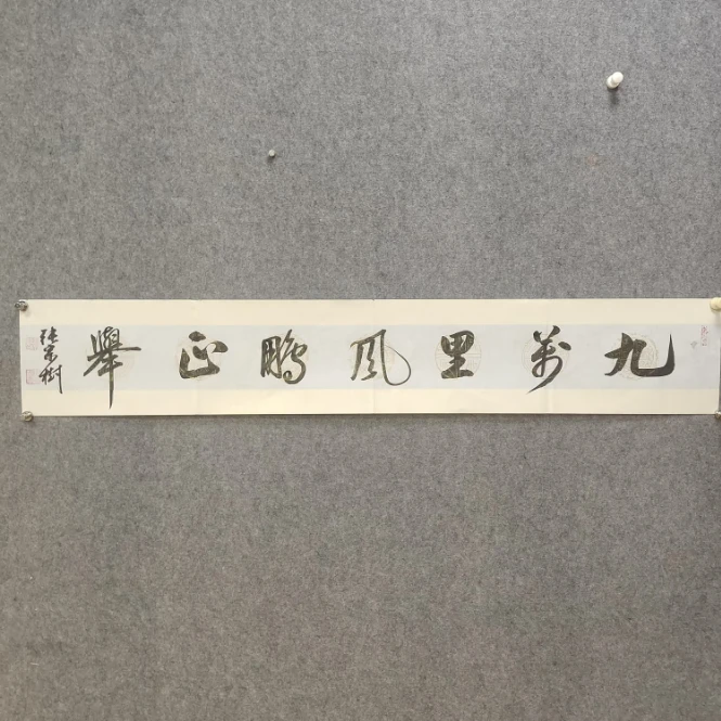 张宗树书法《九万里风鹏正举》