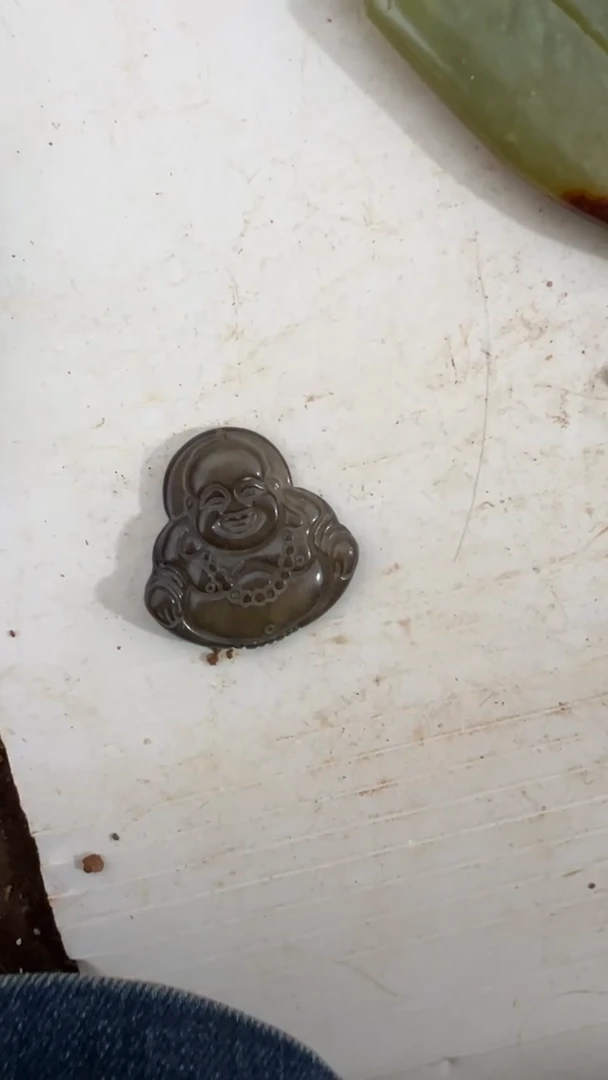 瓷片摆件把件888888