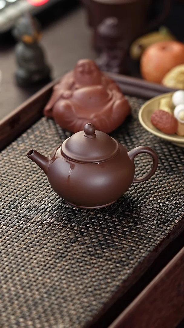 【闪购商品】手工原矿紫泥明式水平  125cc