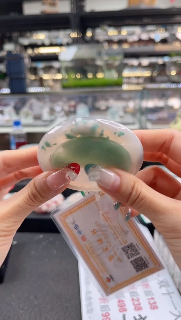 未镶嵌手镯石英质玉53--54圈口 （赠品镯心）S97101