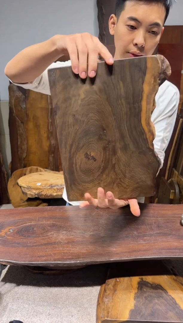 风车木（黑檀木）尺寸33*24*2.2编号495