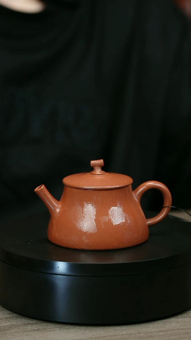 茶壶紫砂M****5H1965范菊芳降坡茄扭云柱