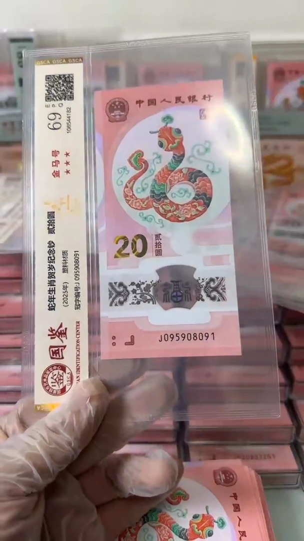 【闪购商品】塑料095908091-蛇钞单张！