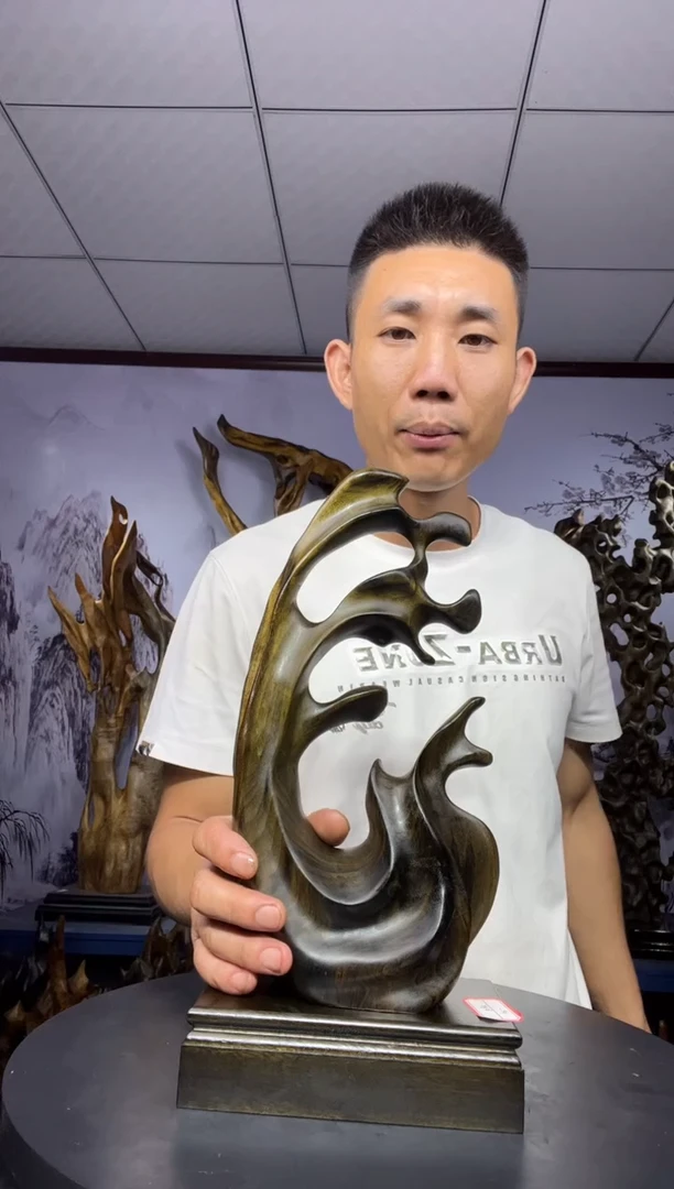 金丝楠剑**飘金丝楠木工艺品摆件