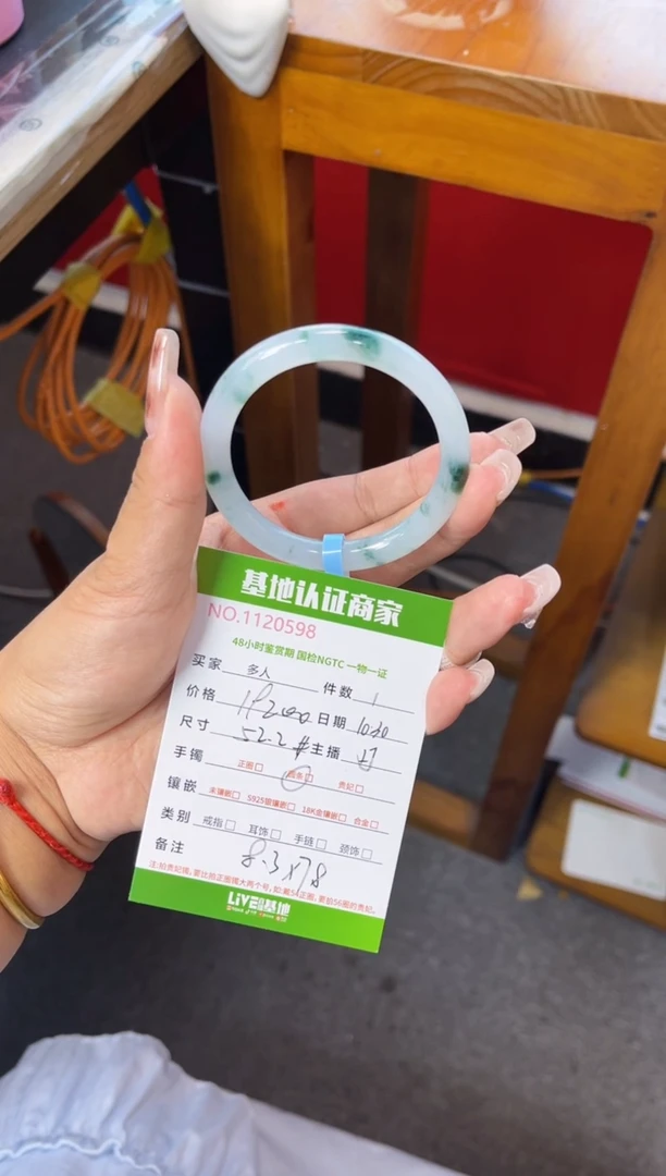 未镶嵌手镯（圆镯）翡翠可****婆单人