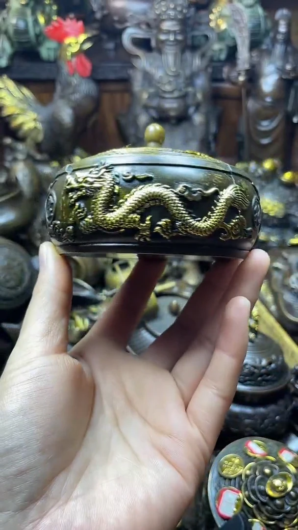 闪购链接，点击下单，有运费险，铜摆件