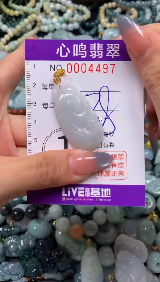 颈饰未镶嵌翡翠闪购004497