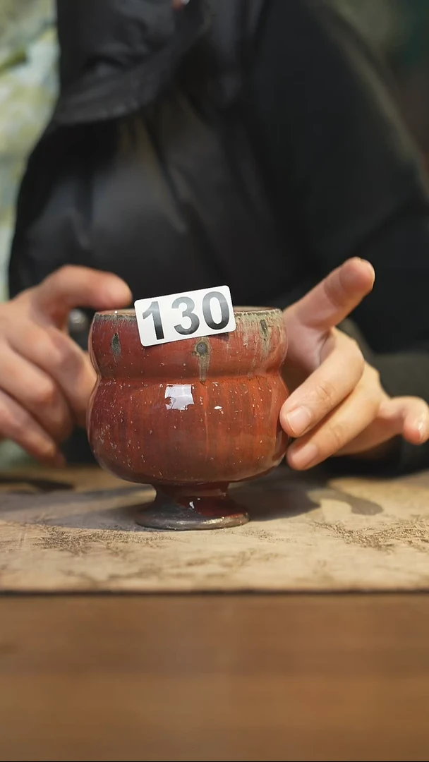 陶瓷茶器茶具主人杯130