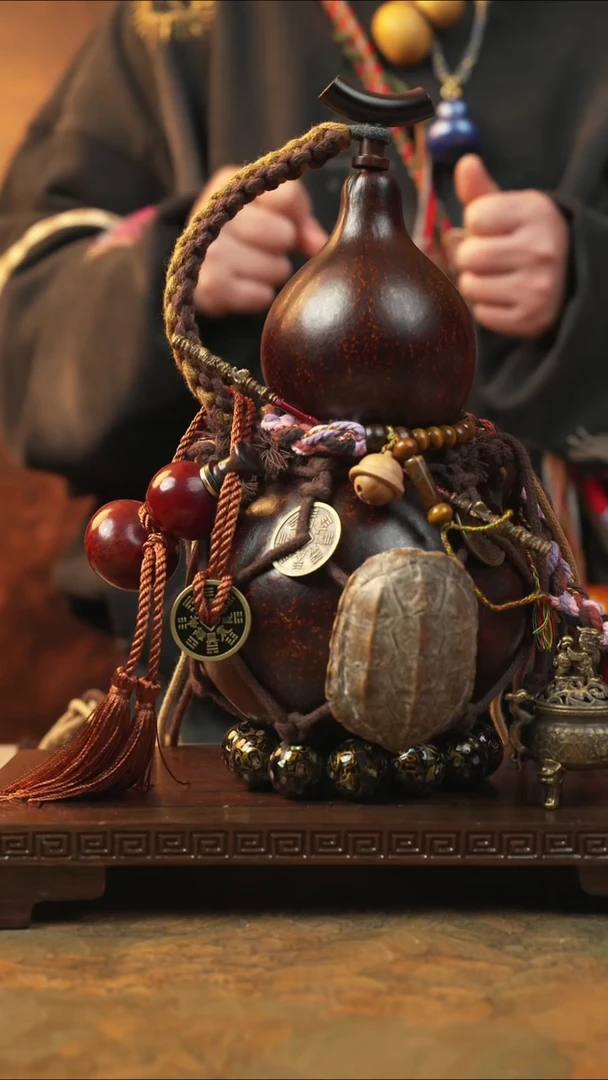 144大漆一物一拍记葫堂出品【不带手串】