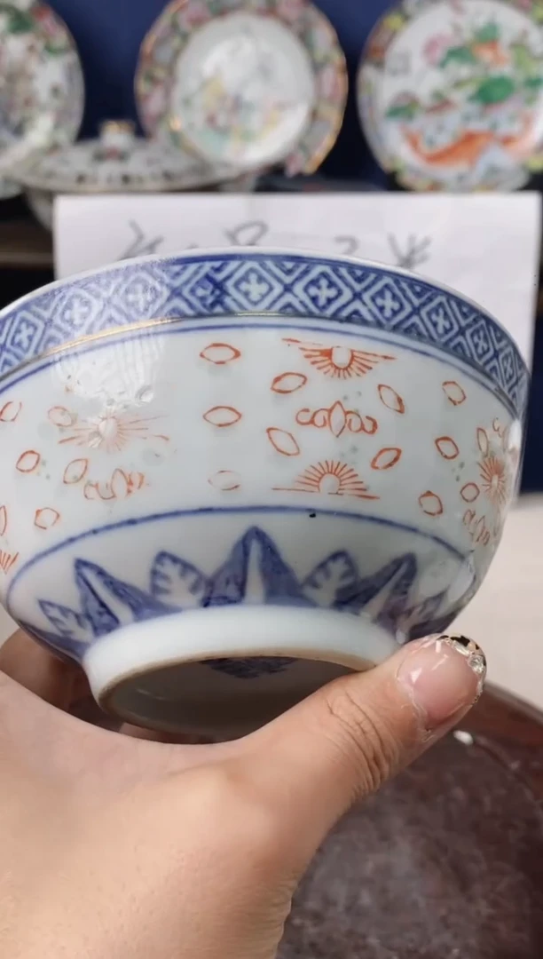 瓷片微瑕景德镇窑厂瓷摆件单件