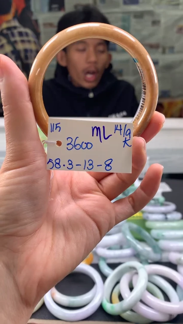 未镶嵌手镯翡翠m*l翡翠手镯 下单联系小耳机#115