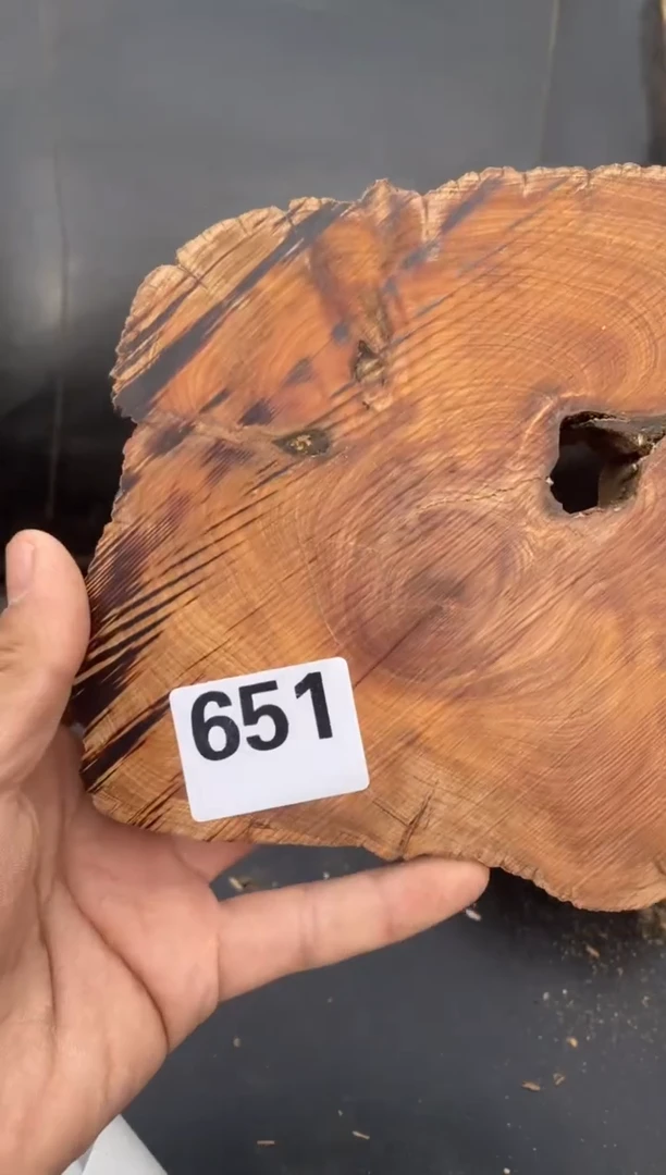 柏木（崖柏）太行陈化崖柏切片！随机（1单1片）651