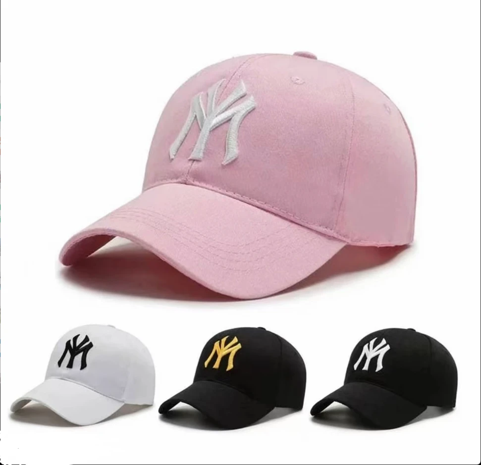 韩版男女棒球帽韩版时尚百搭刺绣鸭舌帽春秋季户外遮阳帽子