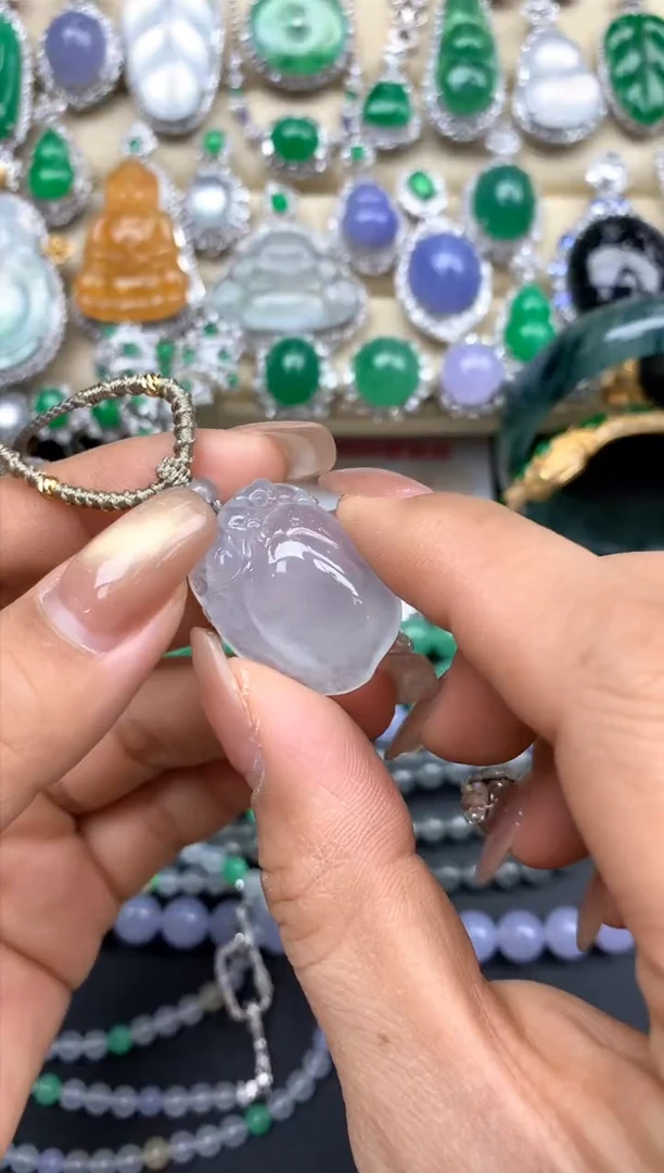 颈饰未镶嵌翡翠54-中国好珍宝