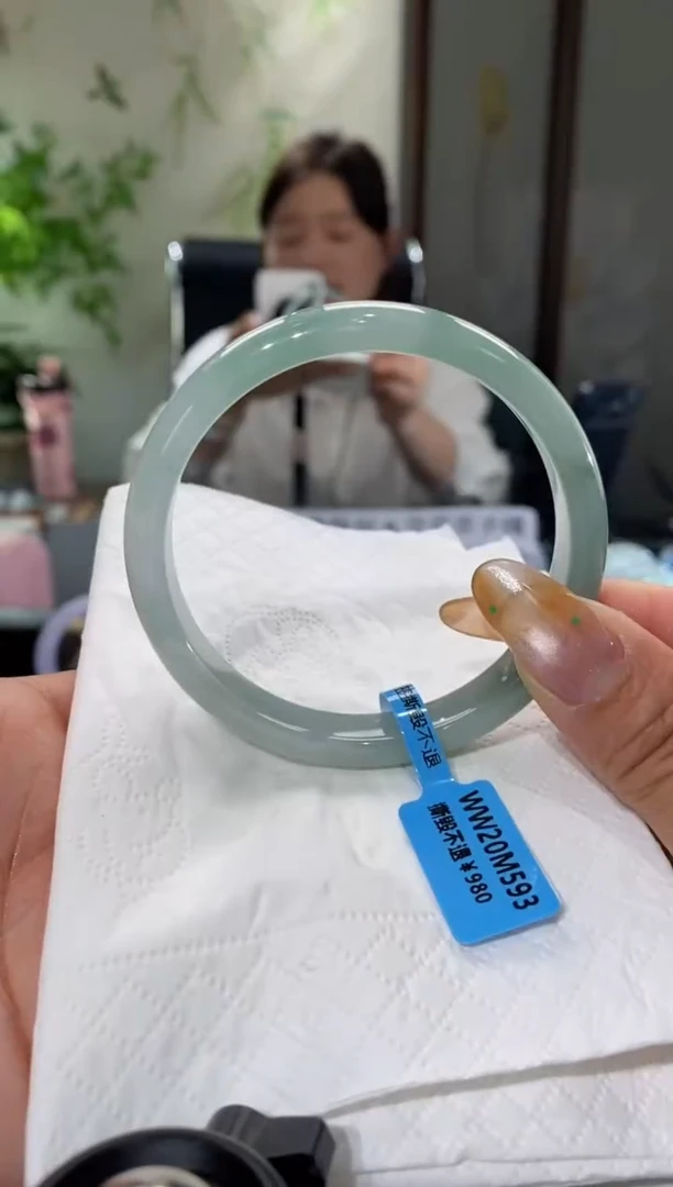 未镶嵌手镯翡翠圈口58-59