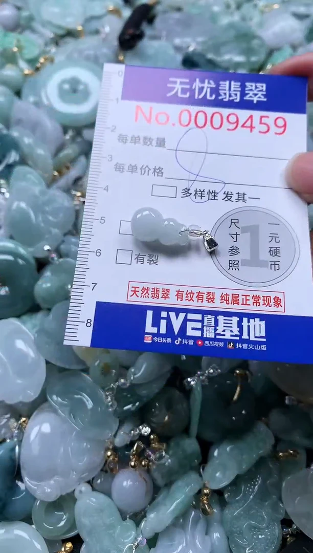 颈饰未镶嵌翡翠9459