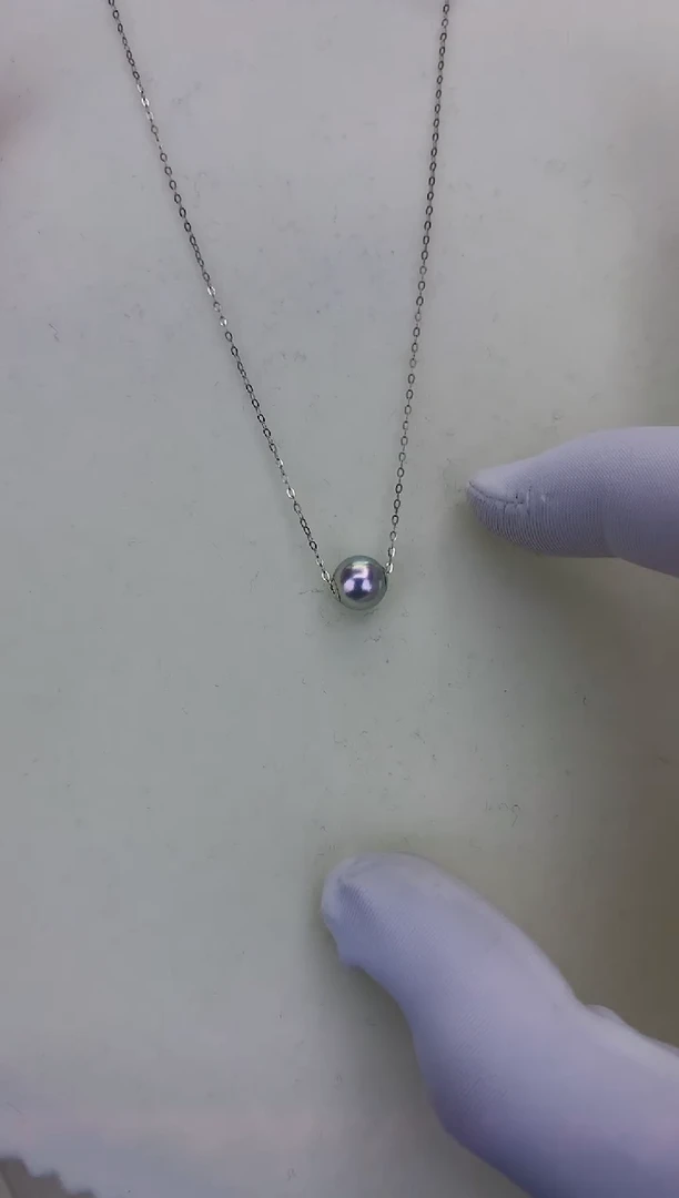 18K金镶嵌DA海水珍珠 GD065 7-8 真多麻路路通