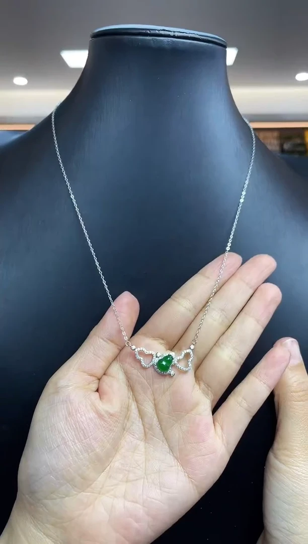 【闪购商品】翡翠颈饰银S925镶嵌多样性发一件